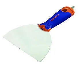 Çift Malzemeli Alçıpan Paslanmaz Çelik Spatula, Tornavidalı 12 cm (5")
