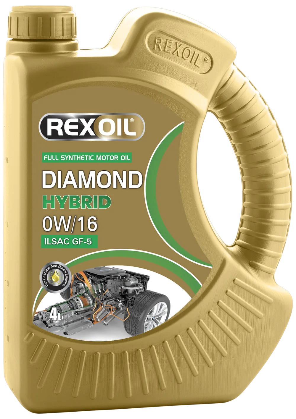 REXOIL DIAMOND HYBRID 0W-16 SN PLUS