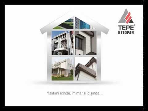 Tepe Betopan dış cephe sistemleri: yalıtımı içinde, mimarisi dışında