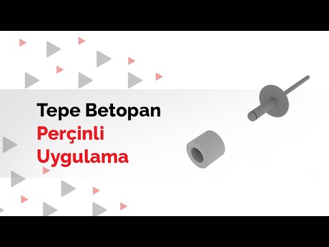 Kendinden renkli fibercement levhaların perçinli uygulaması