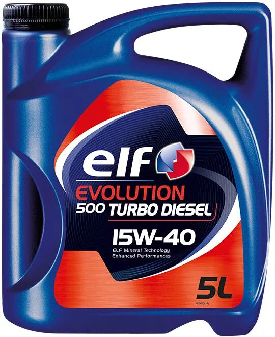 ELF EVOLUTION 500 TURBO DIESEL 15W-40