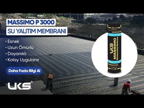 UKS Massimo P 3000 su yalıtım membranı